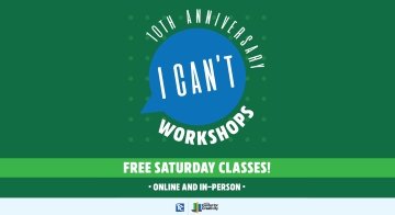 I Can't Workshops logo