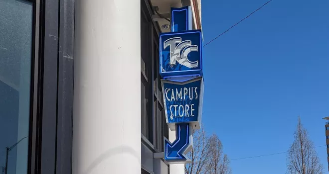 store sign