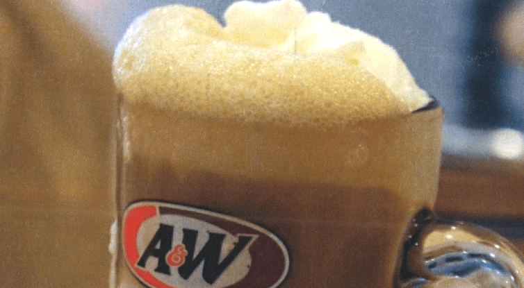 picture of a root beer float