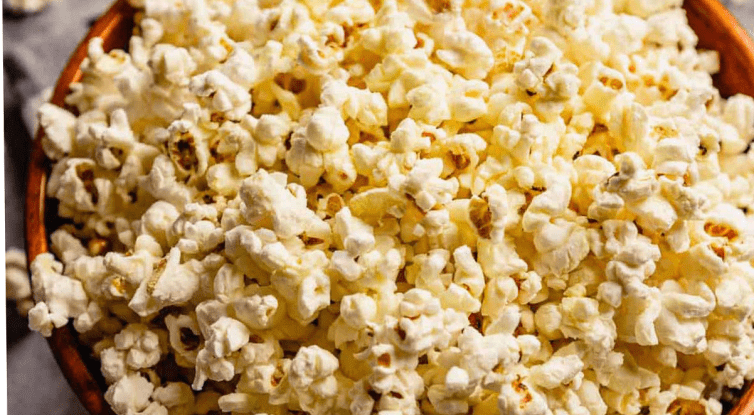 photograph of popcorn