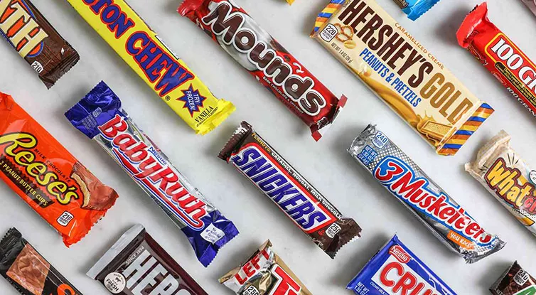 photo of candy bars