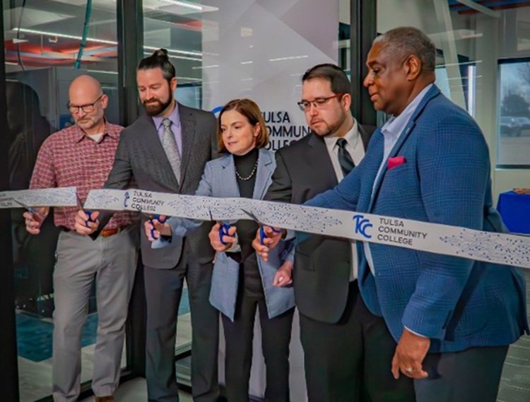 TCC Cyber Skills Center Ribbon Cutting